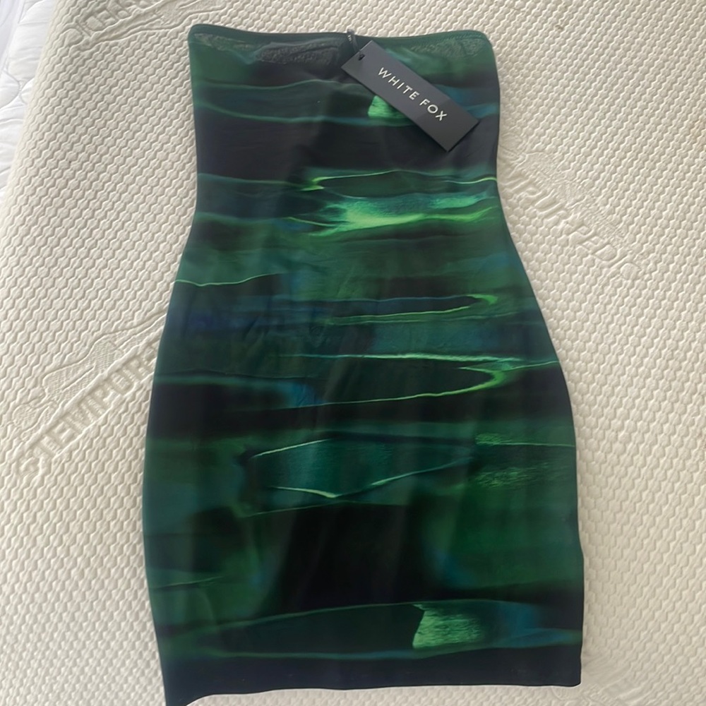 White Fox Mini Dress